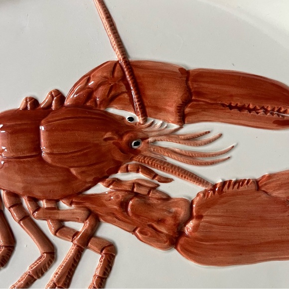 VINTAGE and RARE Fitz & Floyd Market lobster platter. - Picture 4 of 8